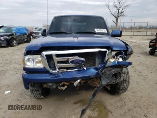 2010 Ford Ranger XLT with VIN 1FTLR4FE3APA27389, listed as a Copart auction lot 46770215 with 115,122 mi miles and Salvage Title. Bid and sale history available at carsss.com. Image 5.