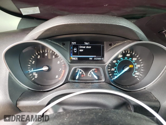 2014 Ford Escape Titanium with VIN 1FMCU9J90EUE04866, listed as a Copart auction lot 54182455 with 202,066 mi miles and Salvage Title. Bid and sale history available at carsss.com. Image 9.