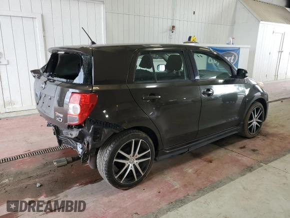 2011 Scion xD with VIN JTKKU4B49B1008432, listed as a Copart auction lot 55431345 with 172,069 mi miles and Salvage Title. Bid and sale history available at DreamBid. Image 3.