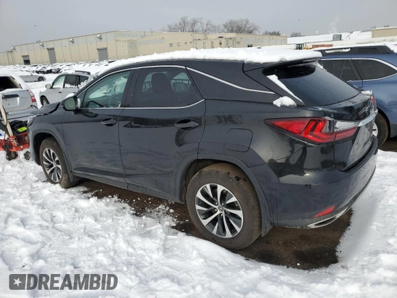 2021 Lexus RX with VIN 2T2AZMDA6MC289848, listed as a Copart auction lot 43322595 with 13,657 mi miles and Salvage Title. Bid and sale history available at carsss.com. Image 2.