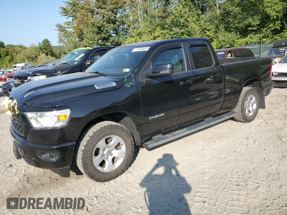 2023 Ram 1500 Big Horn with VIN 1C6SRFBT3PN621388, listed as a Copart auction lot 71449024 with 18,031 mi miles and Salvage Title. Bid and sale history available at carsss.com. Image 1.