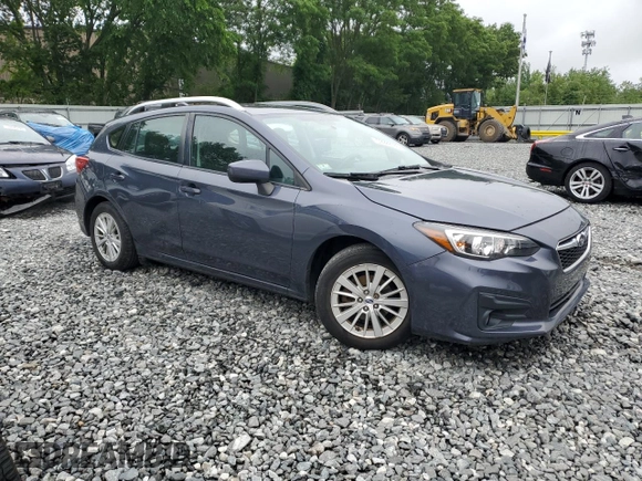 2017 Subaru Impreza Premium z VIN 4S3GTAD6XH3703075, wystawiony jako Copart lot #59928165 z przebiegiem 95 866 mil mil oraz Szkoda całkowita • Salvage title. Historia ofert i sprzedaży dostępna na DreamBid. Obrazek 4.
