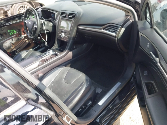 2018 Ford Fusion Titanium with VIN 3FA6P0RU6JR115236, listed as a IAAI auction lot 42111343 with 106,858 mi miles and . Bid and sale history available at DreamBid. Image 5.