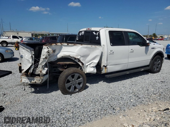 2012 Ford F-150 XL with VIN 1FTFW1EF9CFC12540, listed as a Copart auction lot 50686875 with 159,833 mi miles and Salvage Title. Bid and sale history available at carsss.com. Image 3.
