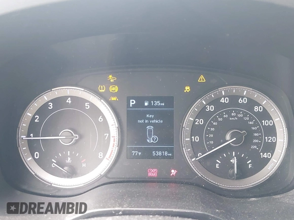 2021 Hyundai Venue SEL with VIN KMHRC8A36MU082493, listed as a IAAI auction lot 42255962 with 53,818 mi miles and . Bid and sale history available at DreamBid. Image 7.