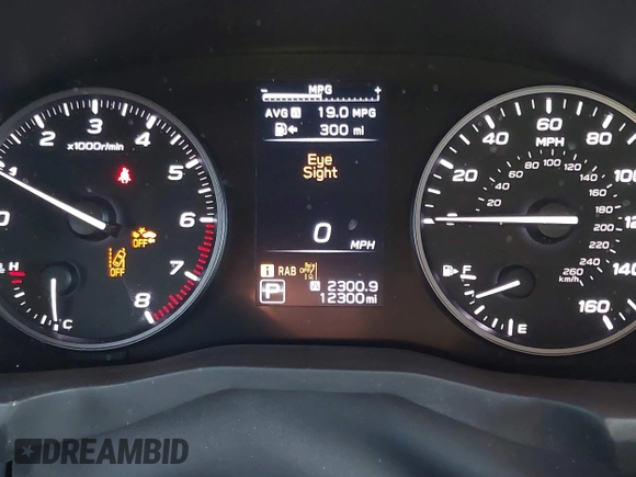 2023 Subaru Ascent Onyx with VIN 4S4WMAHDXP3453137, listed as a IAAI auction lot 41322171 with 12,300 mi miles and . Bid and sale history available at DreamBid. Image 7.