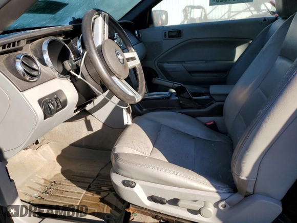2007 Ford Mustang Deluxe with VIN 1ZVFT84N175298106, listed as a Copart auction lot 48484625 with 174,184 mi miles and Salvage Title. Bid and sale history available at carsss.com. Image 7.