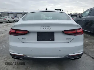 2021 Audi A5 Sportback S line Premium with VIN WAUDACF54MA005542, listed as a Copart auction lot 45805415 with 47,088 mi miles and Salvage Title. Bid and sale history available at carsss.com. Image 6.