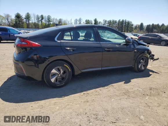 2017 Hyundai Ioniq SEL z VIN KMHC75LCXHU036497, wystawiony jako Copart lot #53413635 z przebiegiem 141 610 mil mil oraz Szkoda całkowita • Salvage title. Historia ofert i sprzedaży dostępna na DreamBid. Obrazek 3.