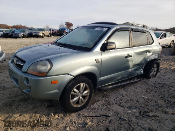 2009 Hyundai Tucson GLS with VIN KM8JM12B29U971998, listed as a Copart auction lot 78488654 with 183,841 mi miles and Clean Title. Bid and sale history available at carsss.com. Image 1.