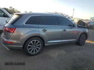 2017 Audi Q7 Premium Plus with VIN WA1LAAF77HD022306, listed as a Copart auction lot 47465505 with 0 mi miles and Non Repairable. Bid and sale history available at carsss.com. Image 3.