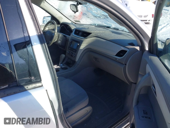 2013 Chevrolet Traverse LS with VIN 1GNKVFKD1DJ104162, listed as a IAAI auction lot 41299219 with 134,870 mi miles and . Bid and sale history available at DreamBid. Image 5.