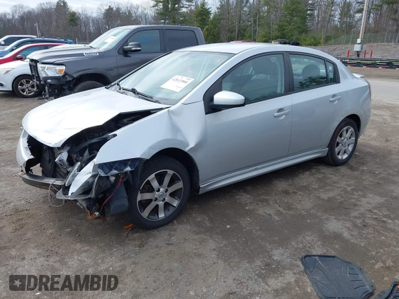 2011 Nissan Sentra SL with VIN 3N1AB6AP0BL651974, listed as a IAAI auction lot 42011960 with 147,896 mi miles and . Bid and sale history available at DreamBid. Image 2.