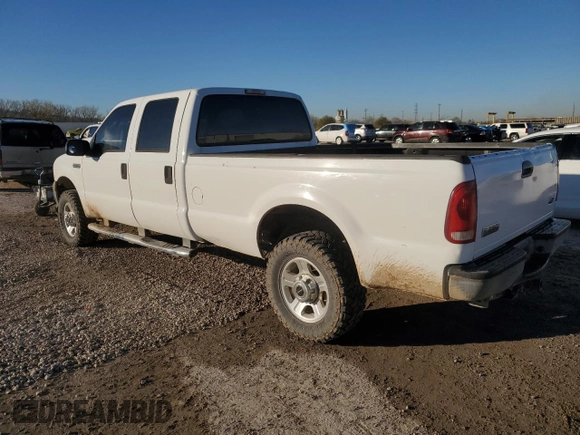 2007 Ford Super Duty F-250 XL with VIN 1FTSW21597EA72969, listed as a Copart auction lot 80543904 with 162,307 mi miles and Salvage Title. Bid and sale history available at carsss.com. Image 2.