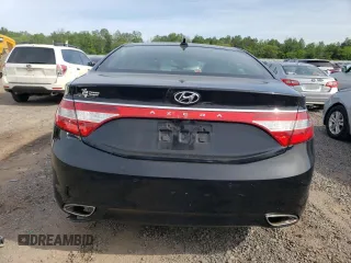 2012 Hyundai Azera with VIN KMHFH4JG8CA192476, listed as a Copart auction lot 57971925 with 141,346 mi miles and Salvage title. Bid and sale history available at DreamBid. Image 6.
