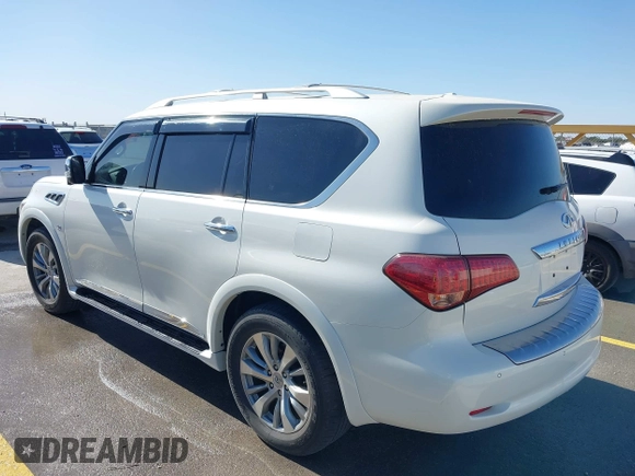 2016 Infiniti QX80 z VIN JN8AZ2NC2G9400211, wystawiony jako IAAI lot #41818944 z przebiegiem 108 206 mil mil oraz . Historia ofert i sprzedaży dostępna na DreamBid. Obrazek 3.