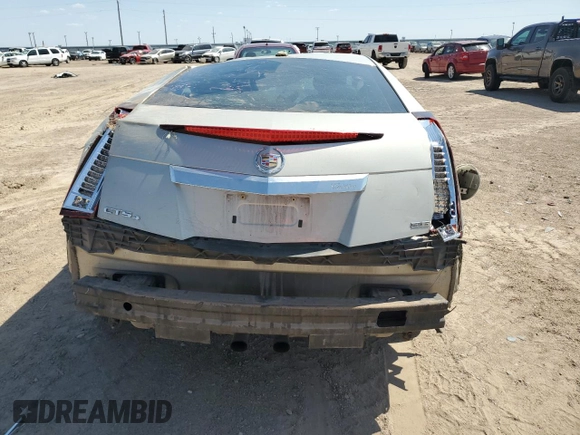 2013 Cadillac CTS Performance with VIN 1G6DC1E35D013318V, listed as a Copart auction lot 66292624 with 123,990 mi miles and Salvage title. Bid and sale history available at DreamBid. Image 6.