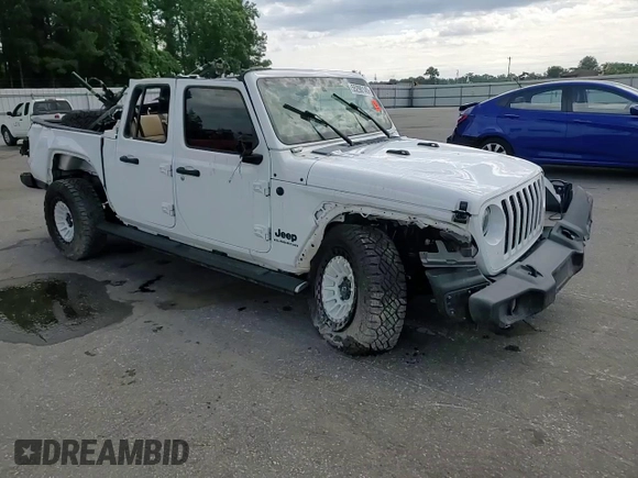 2020 Jeep Gladiator Sport S with VIN 1C6HJTAG5LL109304, listed as a Copart auction lot 55290145 with 83,771 mi miles and Salvage title. Bid and sale history available at DreamBid. Image 13.