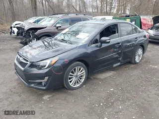 2016 Subaru Impreza Sedan 2.0i Limited with VIN JF1GJAK68GH005046, listed as a IAAI auction lot 42075244 with 80,404 mi miles. Bid and sale history available at carsss.com. Image 2.