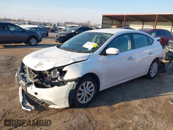 2019 Nissan Sentra SV z VIN 3N1AB7AP4KL623262, wystawiony jako IAAI lot #41697444 z przebiegiem 65 946 mil mil oraz . Historia ofert i sprzedaży dostępna na DreamBid. Obrazek 2.