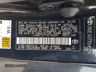 2007 Scion tC Spec with VIN JTKDE167770145259, listed as a Copart auction lot 49741435 with 170,931 mi miles and Salvage Title. Bid and sale history available at carsss.com. Image 14.