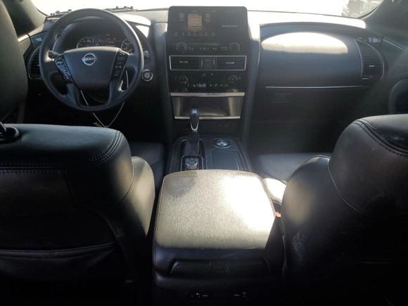 2022 Nissan Armada SL with VIN JN8AY2BA5N9392690, listed as a Copart auction lot 82864374 with 49,225 mi miles and Salvage Title. Bid and sale history available at carsss.com. Image 8.