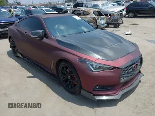 2017 Infiniti Q60 Premium with VIN JN1CV7EK0HM110992, listed as a IAAI auction lot 42561643 with 65,928 mi miles and . Bid and sale history available at DreamBid. Image 1.