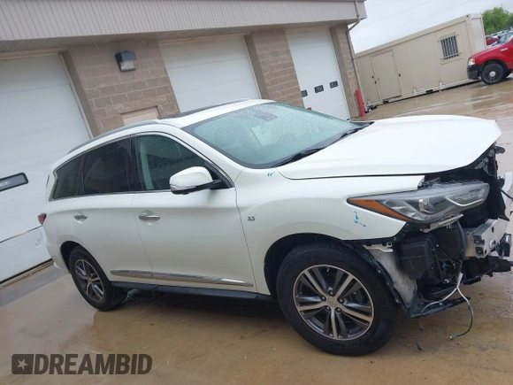 2019 Infiniti QX60 Luxe z VIN 5N1DL0MM6KC506158, wystawiony jako IAAI lot #42316181 z przebiegiem 81 211 mil mil oraz . Historia ofert i sprzedaży dostępna na DreamBid. Obrazek 14.