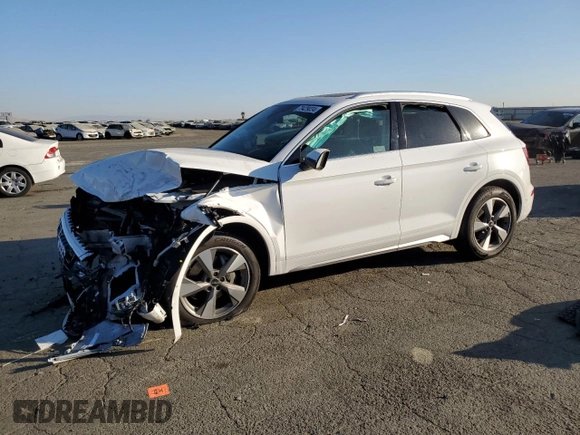 2023 Audi Q5 Prestige with VIN WA1CBAFYXP2010893, listed as a Copart auction lot 73429024 with 0 mi miles and Salvage Title. Bid and sale history available at carsss.com. Image 1.