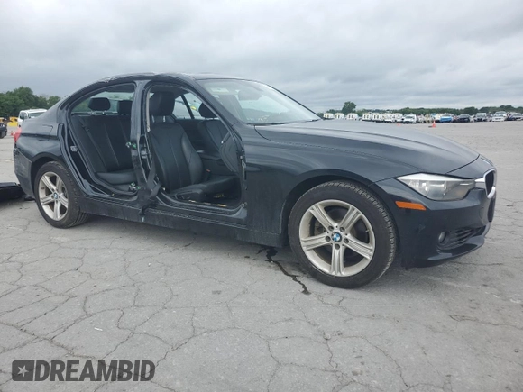 2015 BMW 3 Series 328i with VIN WBA3C1C58FP851848, listed as a Copart auction lot 61445445 with 74,814 mi miles and Salvage title. Bid and sale history available at DreamBid. Image 4.