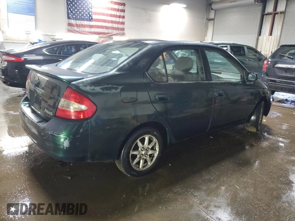 2001 Toyota Prius with VIN JT2BK12U810011010, listed as a Copart auction lot 50097605 with 166,773 mi miles and Salvage Title. Bid and sale history available at carsss.com. Image 3.