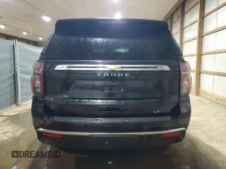 2023 Chevrolet Tahoe LT с VIN 1GNSCNKD9PR411522, выставлен на аукционе Copart как лот 51921485 с пробегом 53 372 миль миль и Чистый • Clean title. История ставок и продаж доступна на DreamBid. Изображение 6.