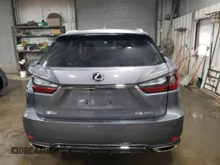 2021 Lexus RX 350 F Sport with VIN 2T2SZMDAXMC307224, listed as a Copart auction lot 75339464 with 54,850 mi miles and Salvage title. Bid and sale history available at DreamBid. Image 6.