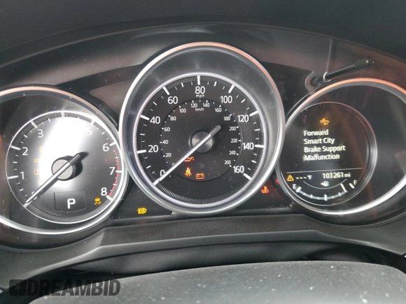 2020 Mazda 6 Sport with VIN JM1GL1UM2L1521227, listed as a Copart auction lot 45964845 with 101,261 mi miles and Non Repairable. Bid and sale history available at DreamBid. Image 9.