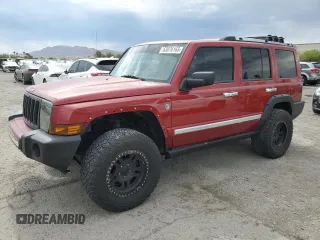 2006 Jeep Commander Limited z VIN 1J8HG58266C233477, wystawiony jako Copart lot #63076165 z przebiegiem 132 266 mil mil oraz Szkoda całkowita • Salvage title. Historia ofert i sprzedaży dostępna na DreamBid. Obrazek 1.