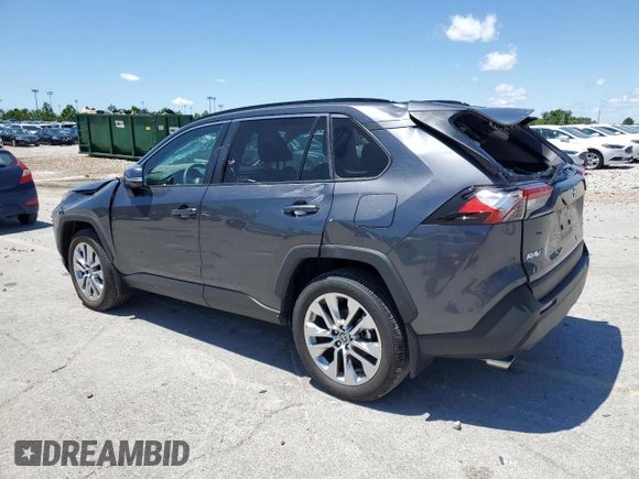 2024 Toyota RAV4 XLE Premium with VIN 2T3A1RFV2RC454169, listed as a Copart auction lot 57758245 with 5,139 mi miles and Salvage title. Bid and sale history available at DreamBid. Image 2.