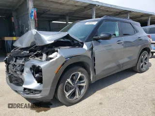 2021 Chevrolet TrailBlazer RS with VIN KL79MTSL1MB093364, listed as a Copart auction lot 49004075 with 69,734 mi miles and Salvage Title. Bid and sale history available at carsss.com. Image 1.