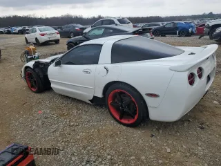 1998 Chevrolet Corvette with VIN 1G1YY22G0W5130768, listed as a Copart auction lot 44248105 with 296,037 mi miles and Clean Title. Bid and sale history available at carsss.com. Image 2.