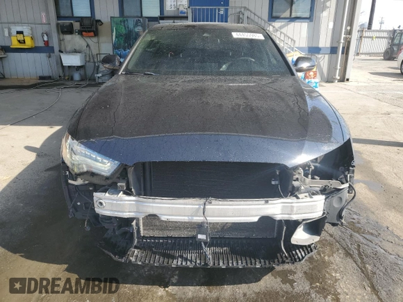 2013 Audi A6 3.0T Prestige with VIN WAUHGAFC6DN054057, listed as a Copart auction lot 44455985 with 121,395 mi miles and Salvage Title. Bid and sale history available at carsss.com. Image 5.