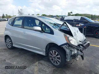 2012 Honda Fit Sport with VIN JHMGE8H5XCC034799, listed as a IAAI auction lot 41957184 with 86,373 mi miles. Bid and sale history available at carsss.com. Image 1.