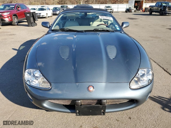 2001 Jaguar XK8 with VIN SAJDA42B91PA15291, listed as a Copart auction lot 80018934 with 68,009 mi miles and Salvage Title. Bid and sale history available at carsss.com. Image 5.