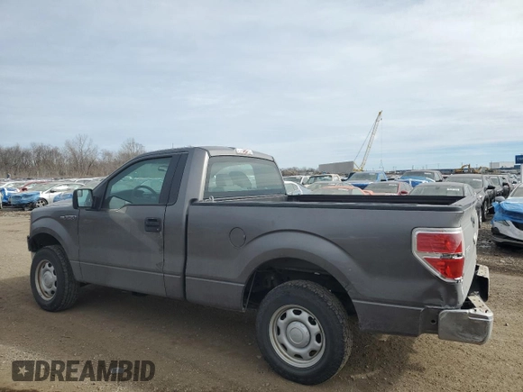 2011 Ford F-150 XL with VIN 1FTMF1CMXBFB70676, listed as a Copart auction lot 46237015 with 134,717 mi miles and Salvage Title. Bid and sale history available at DreamBid. Image 2.
