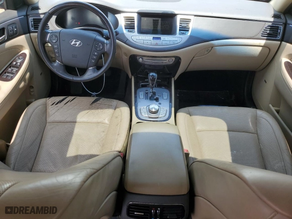 2010 Hyundai Genesis with VIN KMHGC4DF8AU070024, listed as a Copart auction lot 66958694 with 180,099 mi miles and Salvage Title. Bid and sale history available at carsss.com. Image 8.