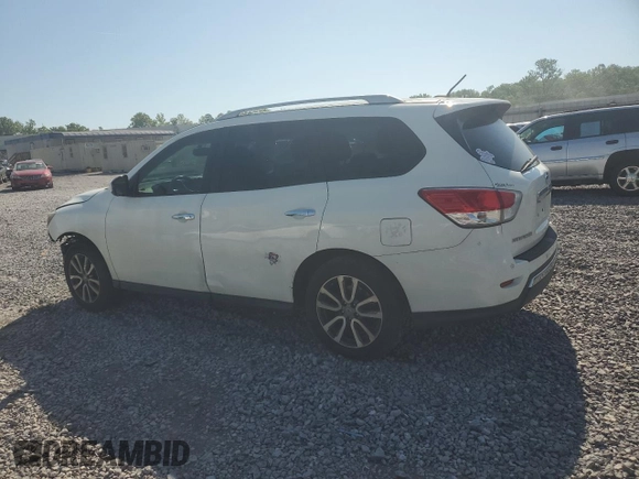 2015 Nissan Pathfinder S с VIN 5N1AR2MNXFC646919, выставлен на аукционе Copart как лот 54557855 с пробегом 268 032 миль миль и Списание • Salvage title. История ставок и продаж доступна на DreamBid. Изображение 2.