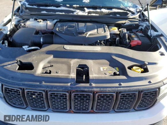 2023 Jeep Wagoneer Series II Carbide with VIN 1C4SJVBP3PS559313, listed as a Copart auction lot 87649695 with 15,837 mi miles and Salvage title. Bid and sale history available at DreamBid. Image 13.