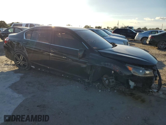 2017 Honda Accord Sedan Sport with VIN 1HGCR2F50HA164325, listed as a Copart auction lot 85436024 with 74,249 mi miles and Salvage Title. Bid and sale history available at carsss.com. Image 4.