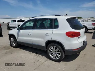 2016 Volkswagen Tiguan SEL with VIN WVGAV7AX8GW581339, listed as a Copart auction lot 52997855 with 47,096 mi miles and Salvage Title. Bid and sale history available at DreamBid. Image 2.