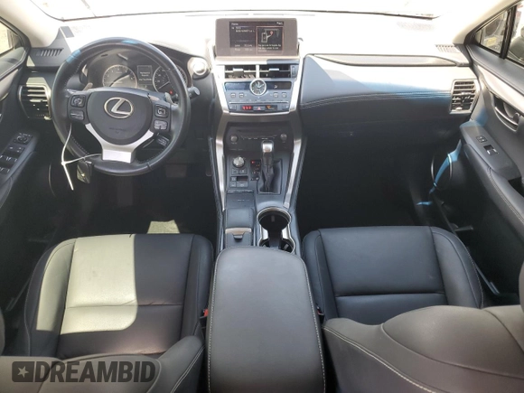 2019 Lexus NX 300 with VIN JTJBARBZXK2194319, listed as a Copart auction lot 57480415 with 91,407 mi miles and Salvage title. Bid and sale history available at DreamBid. Image 8.