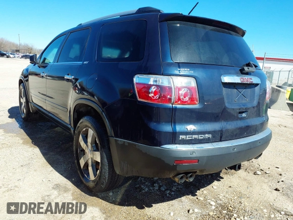2012 GMC Acadia SLT1 with VIN 1GKKRRED0CJ145296, listed as a IAAI auction lot 41467317 with 185,743 mi miles. Bid and sale history available at carsss.com. Image 3.