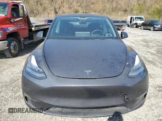 2021 Tesla Model Y Long Range with VIN 5YJYGDEE9MF119974, listed as a Copart auction lot 53794025 with 66,411 mi miles and Salvage Title. Bid and sale history available at DreamBid. Image 5.